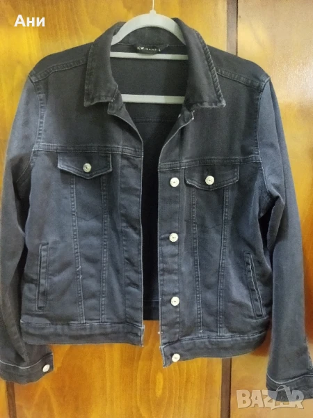 Дамско дънково яке , снимка 1