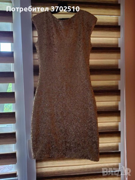 Дамска рокля с пайети, снимка 1