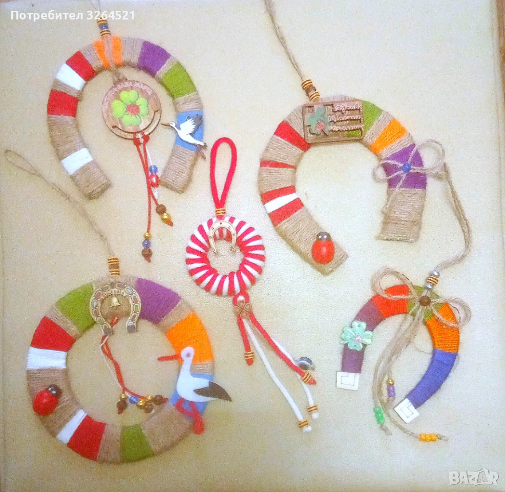 Ръчно изработени мартеници и сувенири , снимка 1