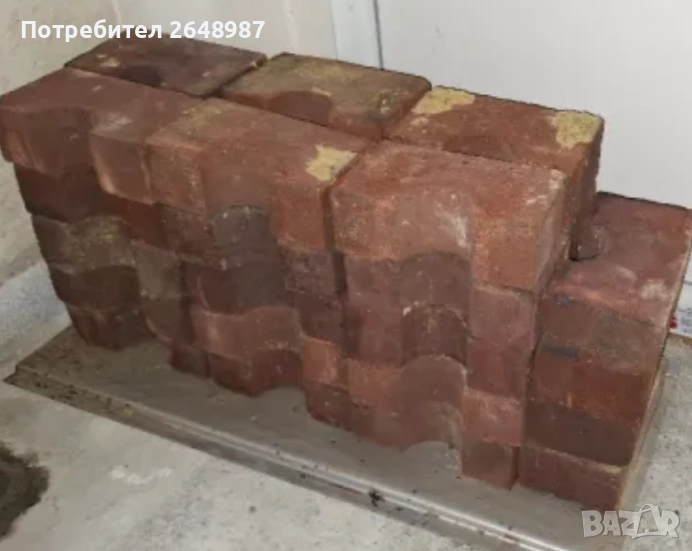 огнеупорни тухли около 20 броя, снимка 1