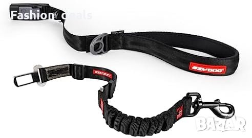 Нов автомобилен Предпазен Колан за кучета, водач и дръжка 2 в 1 , снимка 1