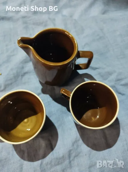 2 бр. чаши за кафе и каничка, снимка 1
