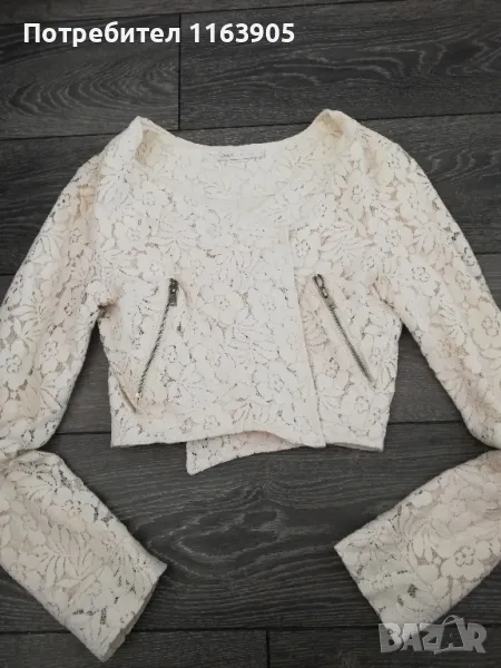 Късо дантелено сако ONLY, снимка 1