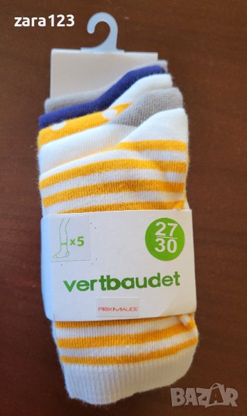 нови чорапи Vertbaudet, 27-30ти номер, снимка 1