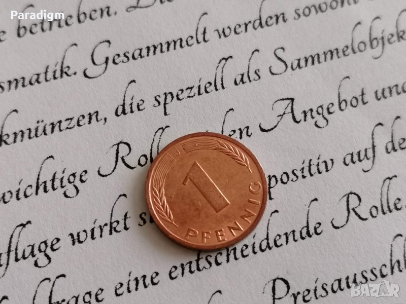 Монета - Германия - 1 пфениг | 1980г.; серия J, снимка 1
