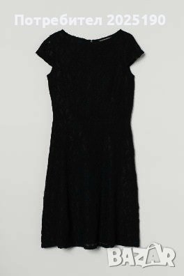 Дамска черна рокля Н&М , снимка 1