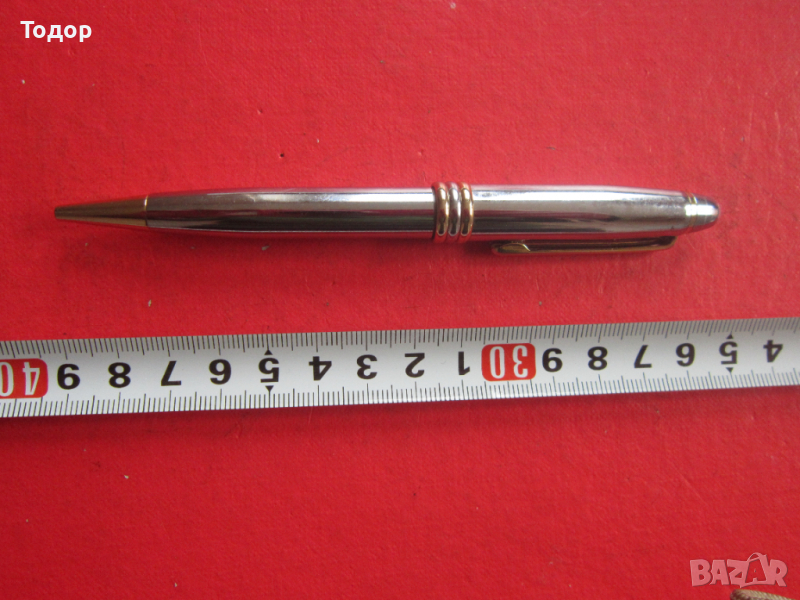 Невероятен немски химикал с позлата , снимка 1