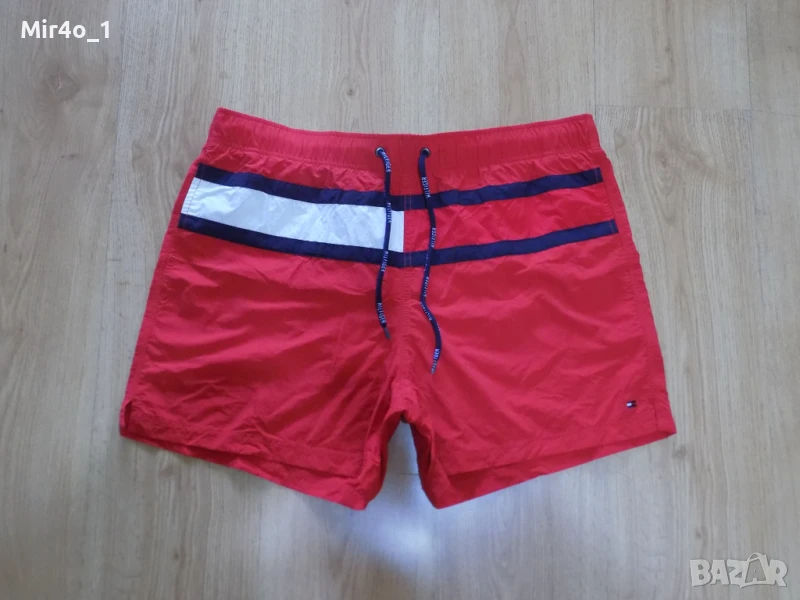 Къси панталони tommy hilfiger шорти гащета бански плажни екип оригинал мъжки XL, снимка 1