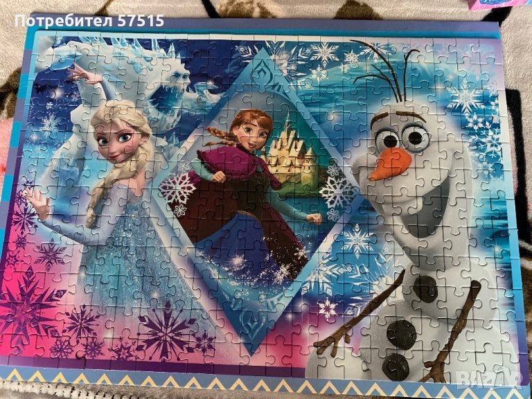 Frozen Пъзели  2 броя, снимка 1