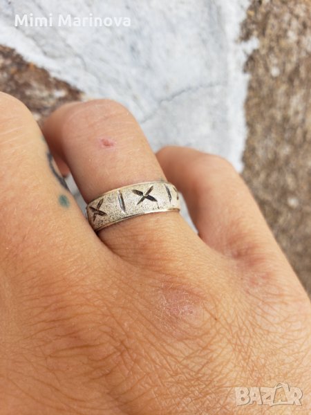 Сребърен пръстен, снимка 1