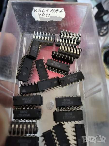 Руска Интегрална схема К561ЛА7, интегрална схема аналог  4011 СССР, снимка 1