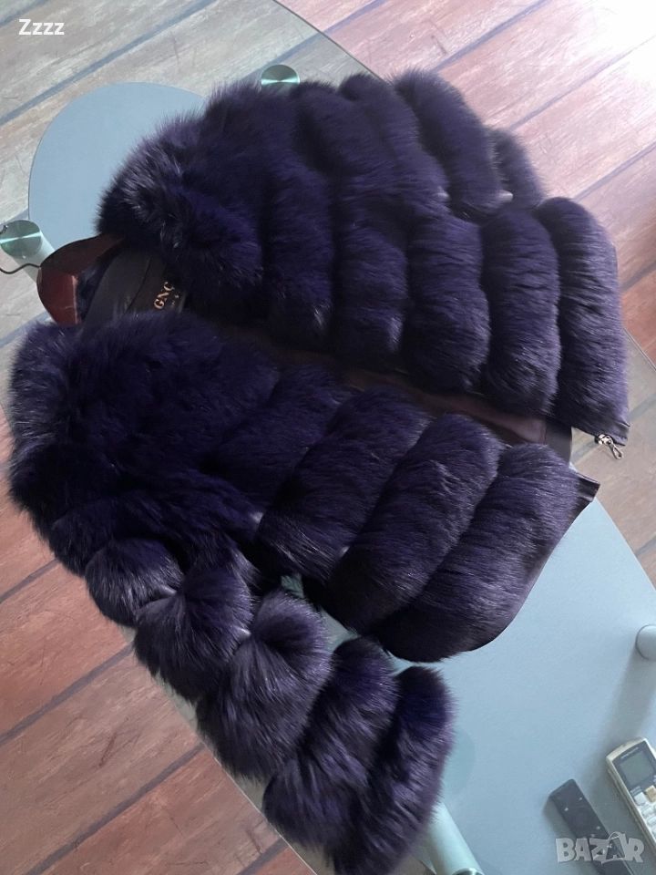 Палто естествена кожа лисица , снимка 1