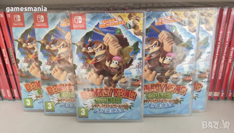 [NINTENDO Switch] Супер Цена ! Donkey Kong Country: Tropical Freeze, снимка 1
