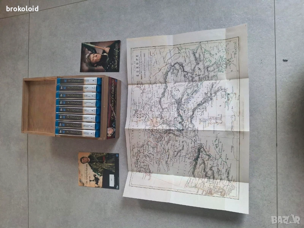 Шарп - лимитирано издание тираж 999 - blu ray колекция - Шон Бийн Sean Bean Sharpe, снимка 1