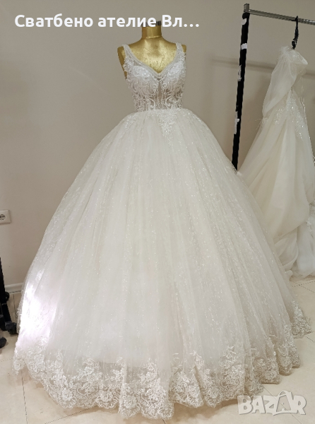 ПРОМО нова Разкошна пищна турска сватбена булчинска рокля , снимка 1
