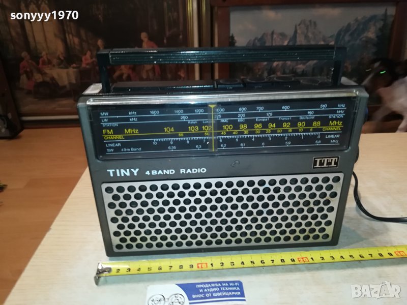 ITT TINY-ВНОС  SWEDEN 1006231823L, снимка 1