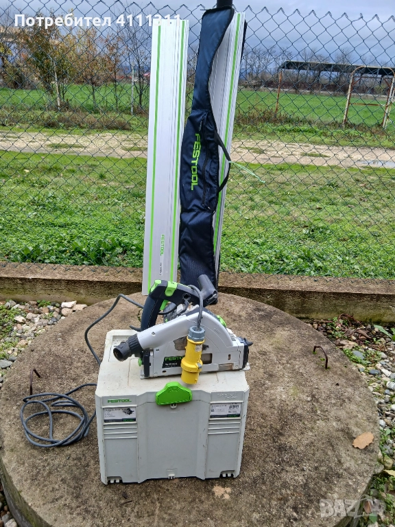 Потъващ циркуляр Festool, снимка 1