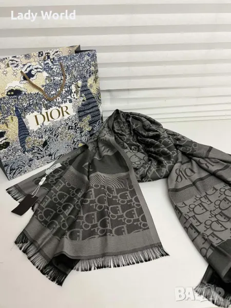 Нов шла Dior луксозен с кутия, снимка 1