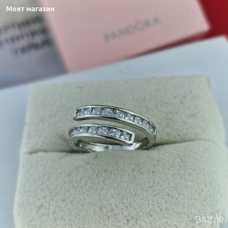 Пръстен „Double Square“ ▣✨, снимка 1