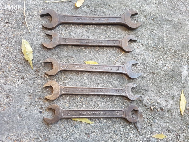 Гаечен ключ DERBY 5 бр, снимка 1