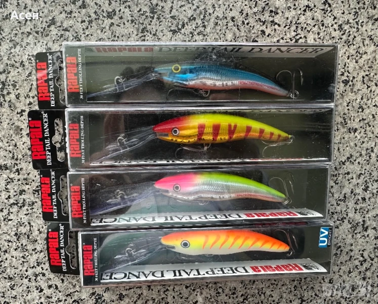 Воблери Rapala Deep Tail  Dancer 11 и 13, снимка 1