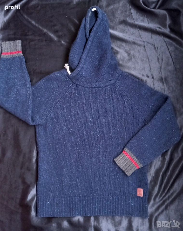 Scotch&Soda S мъжки пуловер агнешка вълна, снимка 1