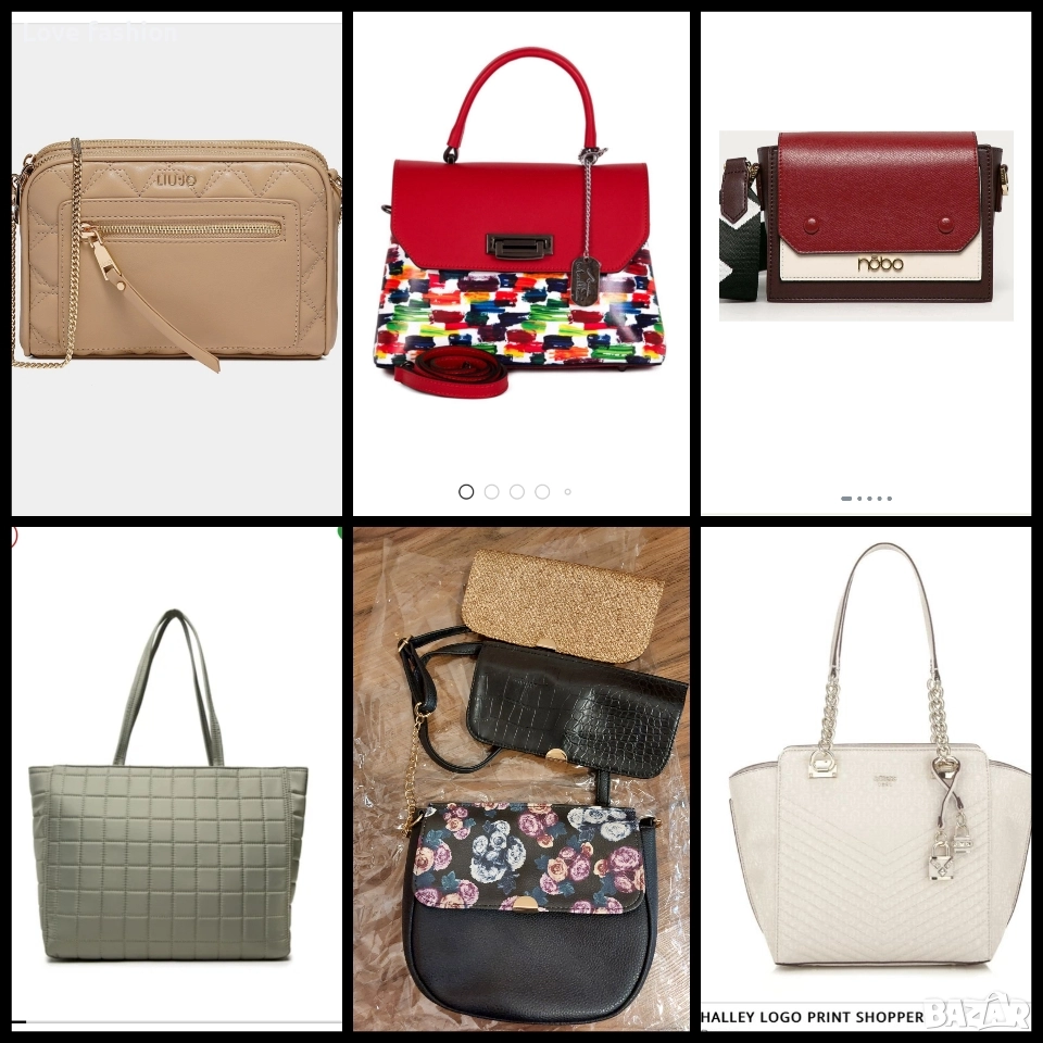 Оригинални дамски чанти Guess, Liu Jo, Nobo, Anna Morellini, Jenny Fairy , снимка 1