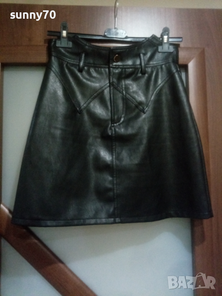 Бутикова кожена пола, снимка 1