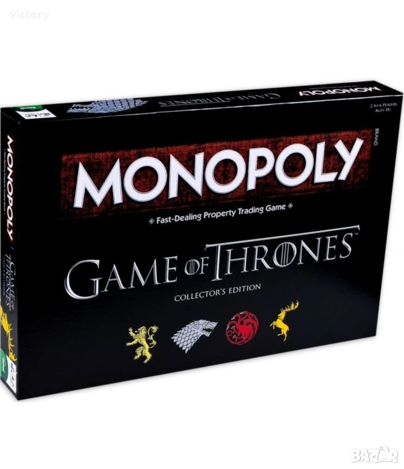 Настолна игра Hasbro Monopoly - Game of Thrones Collectors Edition, снимка 1