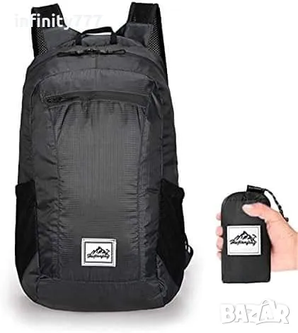 🎒 Водоустойчиви, сгъваеми раници 20L, снимка 2 - Раници - 47814651