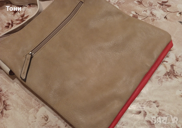 JUST GLAMOUR Нова Кожена Дамска Чанта , снимка 4 - Чанти - 52366712