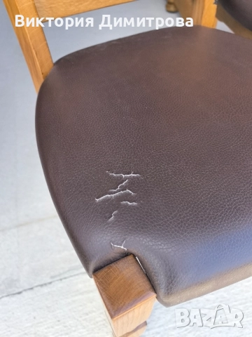 Комплект от 8 трапезни стола , снимка 12 - Столове - 51714506