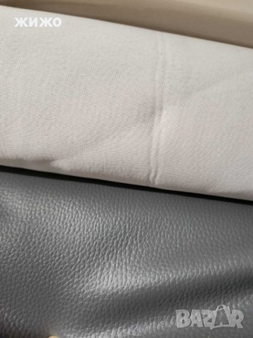 Изкуствена кожа за тапицерия на мебели сив цвят, снимка 2 - Платове и дамаски - 40842126