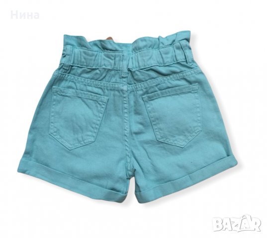 Къс, дънков, памучен панталон , снимка 3 - Детски къси панталони - 35736395