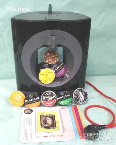 Кафемашина с гаранция 1 година NESCAFÉ® система Dolce Gusto Krups OBLO.Black