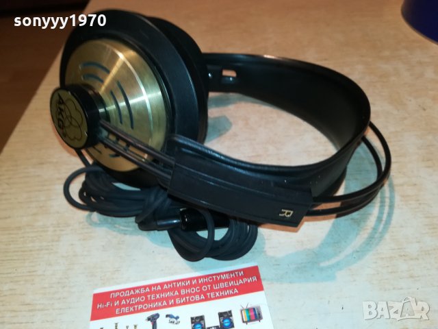 AKG MONITOR-GOLD EDITION 2310211850, снимка 8 - Слушалки и портативни колонки - 34559997