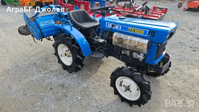 Японски малогабаритен трактор Iseki TX1000F с фреза, 4х4, 10 к.с., АграБГ Джолев, снимка 6 - Селскостопанска техника - 27186910