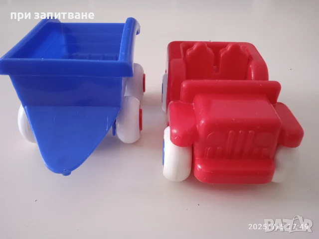 Играчка количка Jeep на Viking toys и ремарке на Flex toys, Sweden, обща дължина 28 см., снимка 5 - Колекции - 50918310