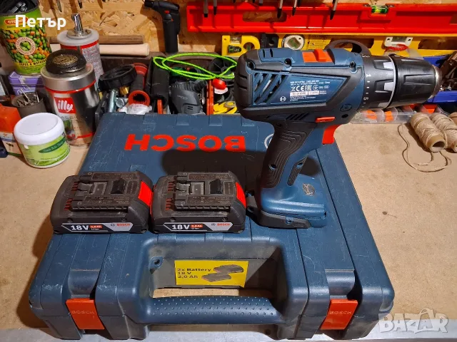 Винтоверт Bosch Gsr 18-2-li plus, снимка 2 - Винтоверти - 55883453