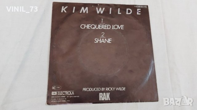 Kim Wilde – Chequered Love, снимка 2 - Грамофонни плочи - 39752633