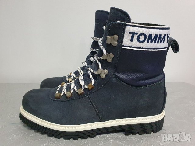 TOMMY HILFIGER 44 номер,обувани 1 път , снимка 1 - Мъжки боти - 39188929