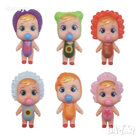 5993 Антистрес играчка кукла бебе с балонче – 13 см, снимка 5 - Кукли - 50917259