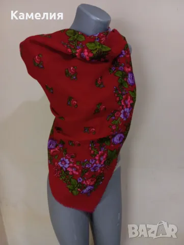 Руски шал , снимка 2 - Шалове - 49517428