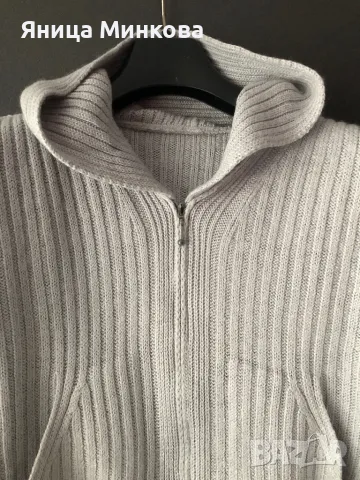 Дамска жилетка с качулка, снимка 2 - Жилетки - 47517848