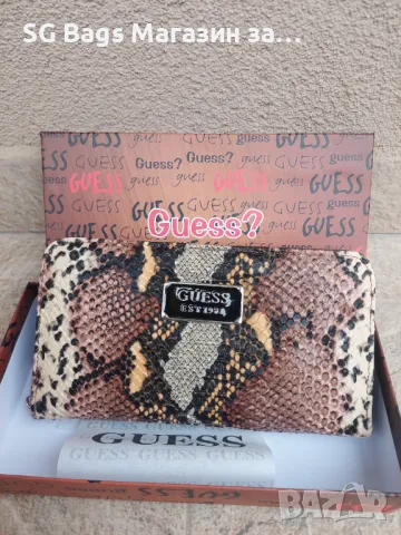 Guess дамско портмоне дамски портфейл код 195, снимка 1