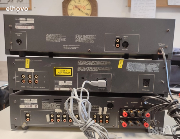 Стерео усилвател, тунер и CD REVOX, снимка 3 - Ресийвъри, усилватели, смесителни пултове - 52704260