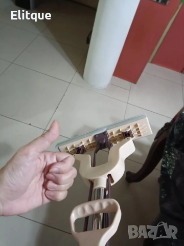 Домакински моп с телескопична дръжка с функция за изтискване на водата , снимка 5 - Други стоки за дома - 52903855