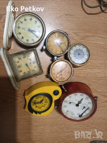 Стари будилници, снимка 4 - Антикварни и старинни предмети - 52595293