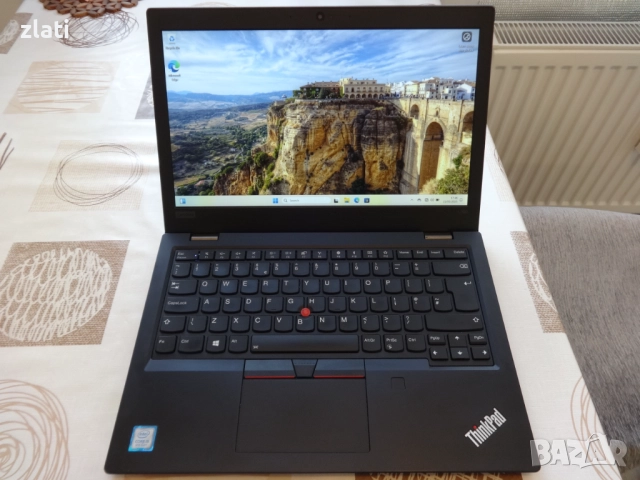 Лаптоп Lenovo ThinkPad L390 - 13.3" - i5-8265U 1.6GHz / 8GB RAM DDR4 / SSD 256GB / Win 11 Pro, снимка 2 - Лаптопи за работа - 52478268