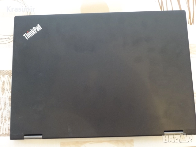 Таблет и Лаптоп 2в1 laptop Lenovo ThinkPad X13 Yoga - 13.3" -i5-10310U 1.7Ghz/RAM16GB/NVMe SSD 256GB, снимка 7 - Лаптопи за работа - 51836480